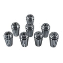8Pcs ER16 Precision 3-10mm Spring Collet Chuck Collet Set for CNC Milling M P5F4