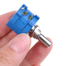 3590S-2-502L 5K Ohm BOURNS Rotary Wirewound Precision Potentiometer Pot 10`TurnK