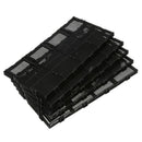 20 Pcs Black Plastic Aquarium Undergravel Filter + Air Line Hose + Tube J5N9