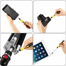 Screwdriver Toolkit Compact Disassembly Repair Bits with Handle Tweezer Ext