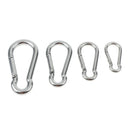 5 Pcs Stainless Steel Quick Links Carabiner 4mm Cable Shackle Connector