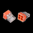 10Pcs PCT-104 wire connector for junction box 4 pin conductor terminal block BX