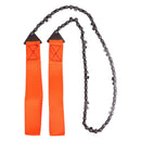Camping Pocket Wire Saw Hand Chainsaw Outdoor Survival Emergency Tool Orange