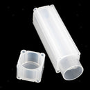 Coin Collecting Tube Box Protective Tube Holder 19mm Empty Coins Holder Case