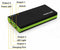 4 USB 2A Power Bank Case Kit 6x18650 Battery Charger DIY Box Case For Cell Phone