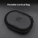 Portable Wired Earphones Case Earbuds Square Protective Bag Container for KZ