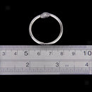 10 Scrapbooks Albums Book Card SPLIT Metal Hinged Bobbin Rings 25mm BINDERS