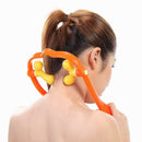 Adjustable Neck Shiatsu Massager Myofascial Release Manual Self Massage Tool