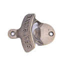 Iron Wall Mounted Bar Beer Bottle Opener Kitchen Tools Beer Opener With SS Ew