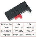 BT168D Smart LCD Digital Batteries Tester Electronic Measure Checker for 9V