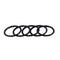 10 pcs 14mm inner diameter 1.5mm thickness oil seal O ring seal ring