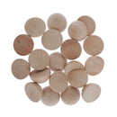 Wood Ball - 20PCS Unfinished Wooden Balls, Mini Half Round Craft Balls for DIY
