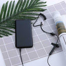 3.5mm Clear Covert Acoustic Coiled Tube Earpiece Headset Stereo Earphone phone