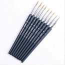 10Pcs Brush Pen For Sketched Lines Gouache Watercolor Paint Oil Painting H5 K0C3