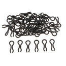 50pcs 24mm LONG Stainless Steel Sinker Eyes Eyelets Do-It Hilts Lead Mold