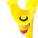 10Pcs Poultry Chicken Hanging Duck Drinking Water Nipple Drinker Feeder With Cup