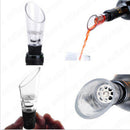 1pc Wine Aerator Pour Spout Acrylic Decanter Pourer Aerating Bottle Stopper M&E