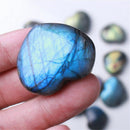 50g Madagascar NATURAL Labradorite Quartz Crystal sphere Heart