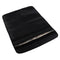 Black Leather Faraday Laptop Tablet Case Bag Signal Shield 16.1 x 15.4in