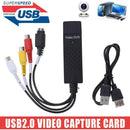 USB 2.0 Audio TV Video VHS to DVD PC HDD Converter Adapter Capture Card