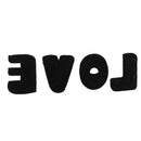 4PcsLot Letter Love Sew on Patches Rhinestone Applique Embroidery Beads DIY