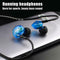 3.5mm Wired Deep Bass Earphones Call Music Sports Headphone with Microphone #SFD