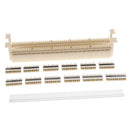 Connect 66 Idc And 110 Idc Phone Data With The 50pair Cable Block