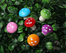20 Mini Landscape Hedgehog Mushroom Garden Ornament for Plant Fairy Accessories