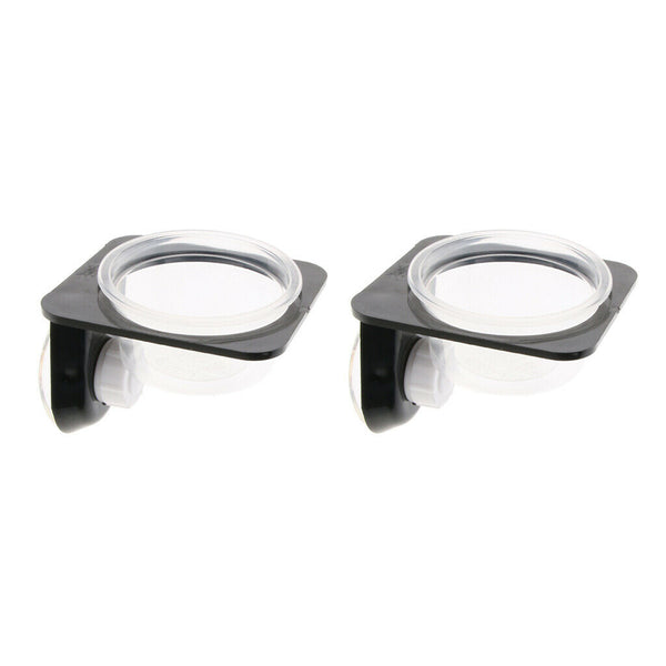 2Pack Small Pets Reptiles Lizard Spider Cricket Gecko Chameleon Food Bowls