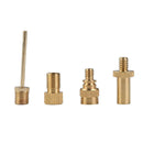 4pcs Bike Bicycle Converter Pump Dunlop Schrader Presta Valve Ventil Adapter Set