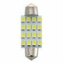 10pcs 39mm SMD 16-LED Festoon Dome Light Bulb White DE3423 6411 C5W J4J8