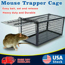 Live Humane Cage Mouse Trap Rat Hamster Catch Control Survival Hunting C9R0 G6F6
