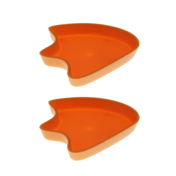 2Pcs Reptile Food and Water Dish Small Pets Mini Corner Feeding Bowl 06