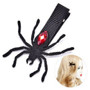 New 1 Pair Fashion Wings Spider Hairpins Halloween Hair Clips Girls Costume  BX