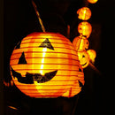 Solar LED Halloween Pumpkin Lamp String Night Light Hanging Decor Lanterns