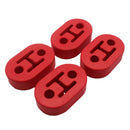 4 Pieces Of Insulating Rubber Mounting Hook Pipe Mounting Bracket Drain Pipe 2