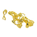10x Pinch Bail Findings Hook Clasps Connectors DIY Necklace Jewelry 26x9x7mm