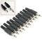 10Pcs 3.5mm 1/8" Male Mono Jack Plug Audio Solder Connector DIY Supplies wer