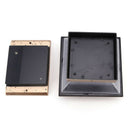 4" LED Solar Sensor Light Pathway Wall Outdoor Landscape Garden Fence Road Lamp