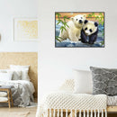 5D DIY Full Drill Diamond Painting Panda Embroidery Mosaic Kit Home Decor