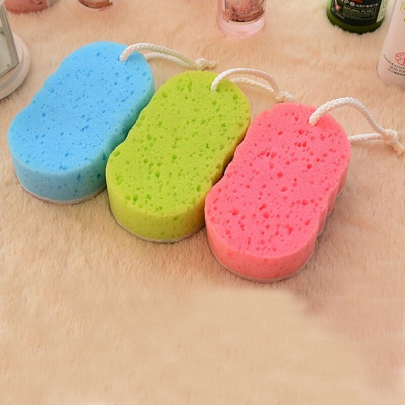 1 x Bath Sponge Massage Multi Shower Exfoliating Body Shower Scrubber Skin-Care