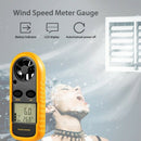 Gm816 Digital Handheld Anemometer, Pocket Digital Anemometer With Lcd Displ