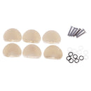 6 Pieces Tuner Machine Heads Knobs Cap Set for Acoustic/Electric Guitar