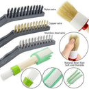 Auto Detailing Brush Set 12 Pcs,Car Cleaner Brush Set Including Natural Boa