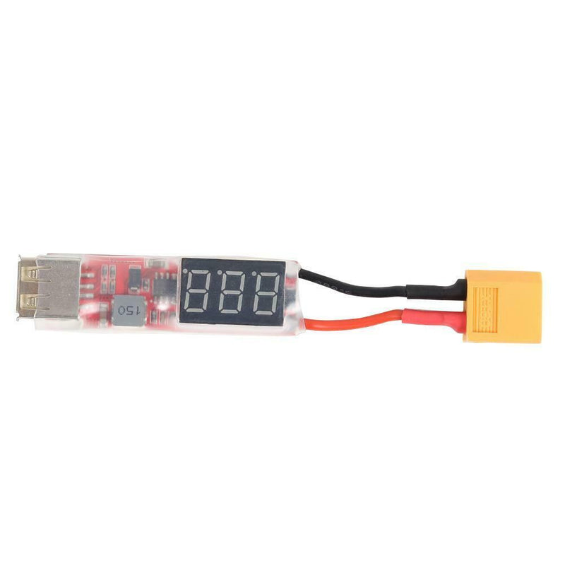 2S-6S Lipo Lithium Battery XT60 Plug to USB Charger Converter Adapter Board