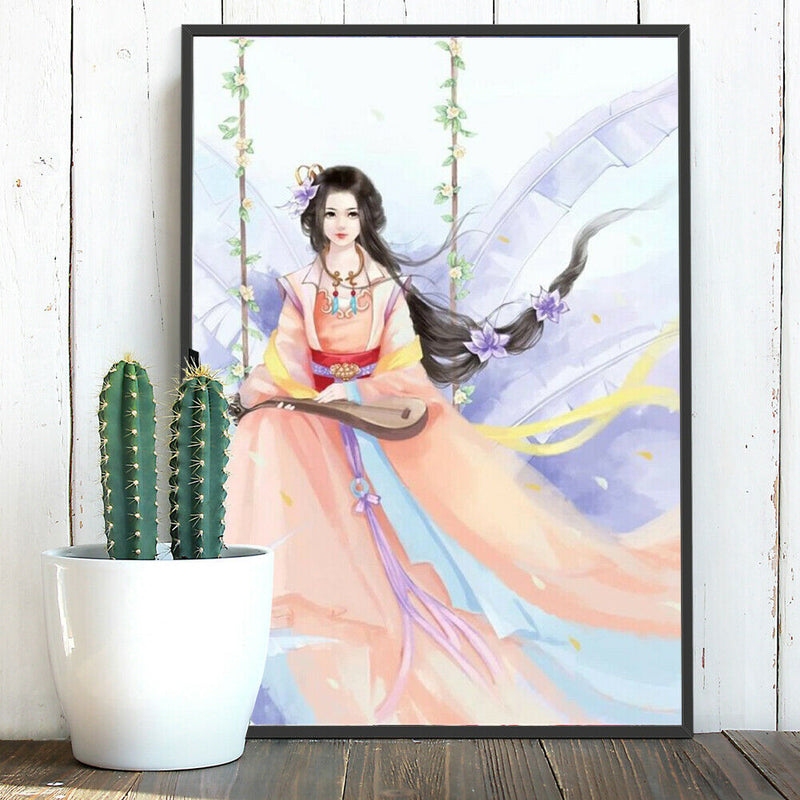 5D DIY Full Drill Diamond Painting Beauty Embroidery Mosaic Kit Home Decor