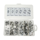 190 Pack of Metric Aluminum Rivet Nut Flat Head Threaded Insert Nutserts