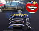 Triple Chrome Car Door Handle Covers Trim Cap fit for VW Golf 6 2009-2012 Hf Hf