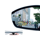 1x Universal Auto Car 360Â° Wide Angle Convex Rear Side View Blind Spot Mirror ME