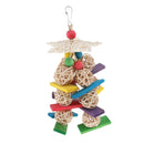 Bird Parrot Chew Rattan Balls Cage Hanging Ornament Meet Pets Various Needs